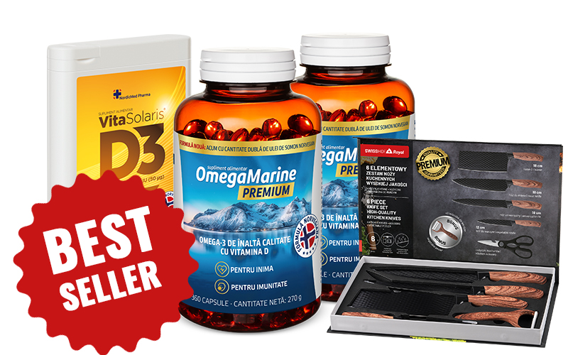 VitaSolaris® D3 + OmegaMarine™ Premium