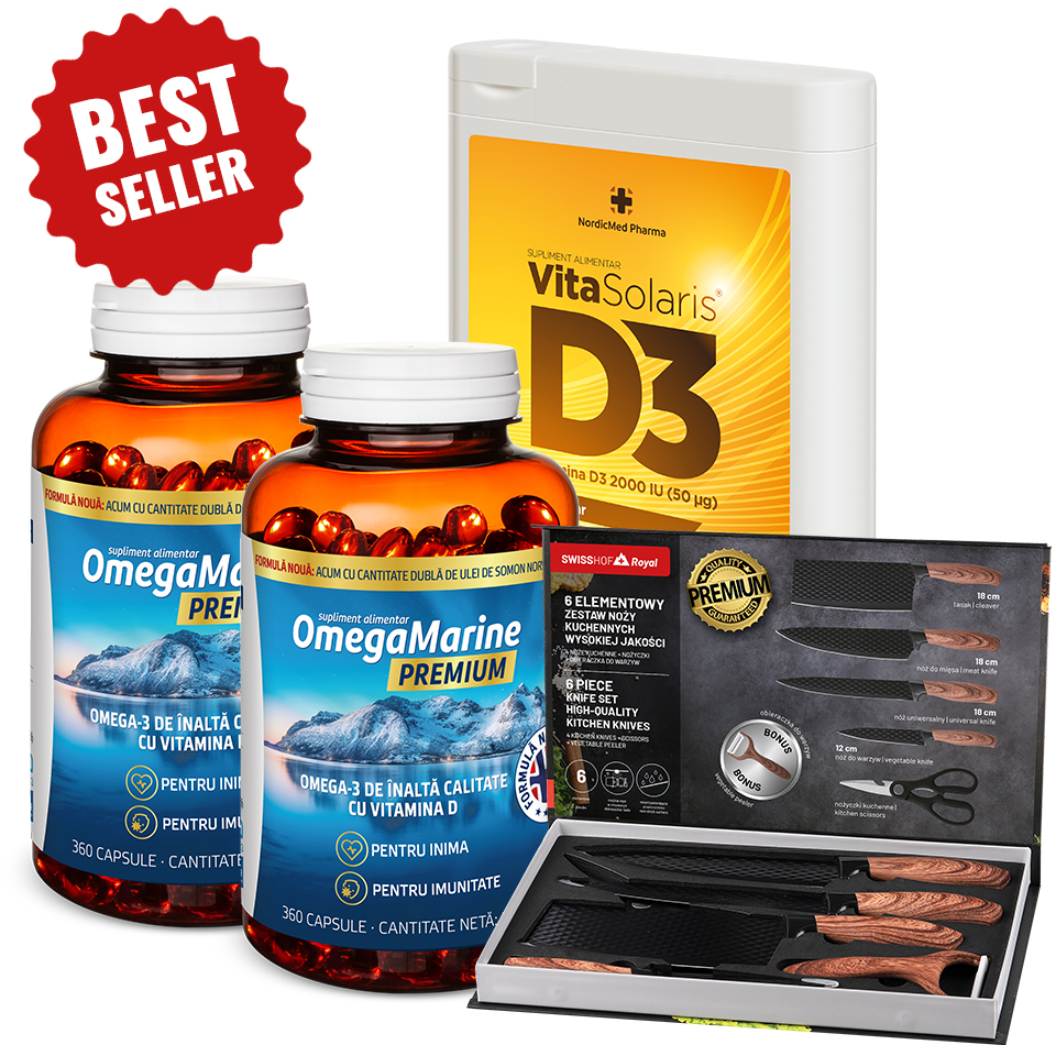VitaSolaris® D3 + OmegaMarine™ Premium