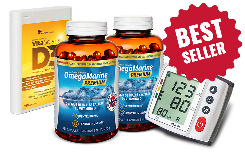VitaSolaris® D3 + OmegaMarine™ Premium