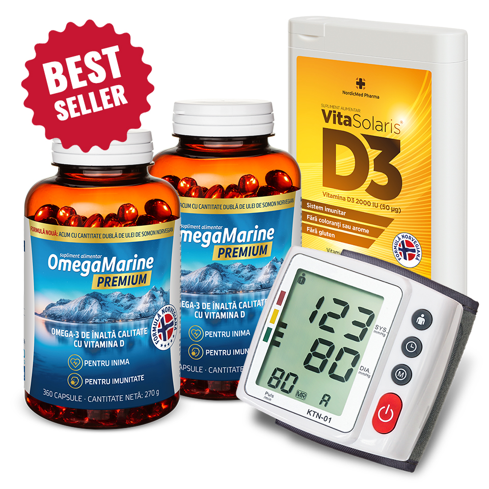 VitaSolaris® D3 + OmegaMarine™ Premium