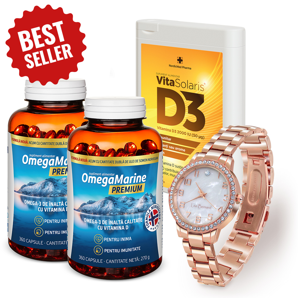 VitaSolaris® D3 + OmegaMarine™ Premium